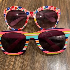 Janie and Jack and Carters 12 mos sunglasses.